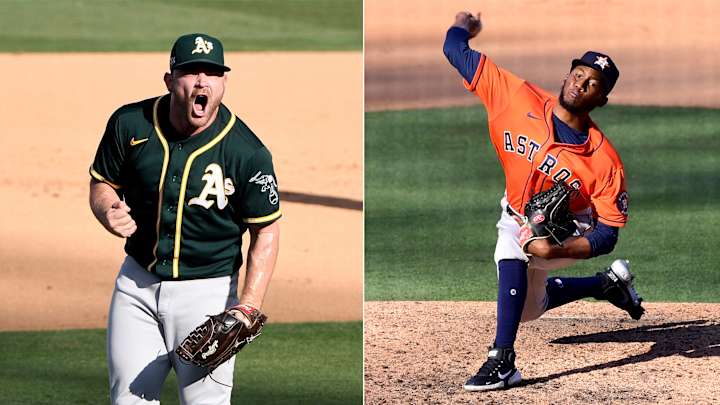Bullpens Decide First Three Games in Astros-A's Series