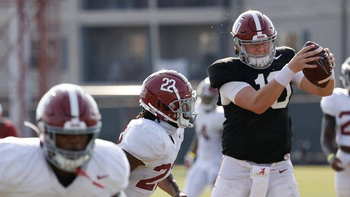 Practice Report: Alabama Practices with Wet Footballs in Preparation for Rainy Weather at Ole Miss
