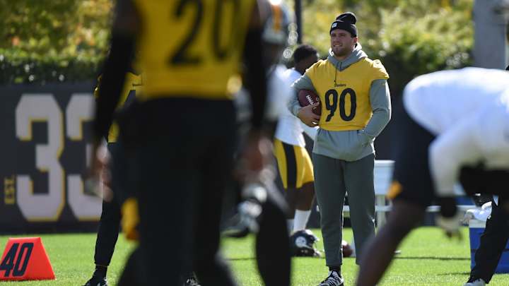 T.J. Watt Misses Practice With Knee Injury