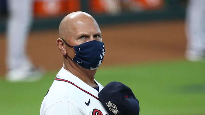 Brian Snitker on winning the NLDS Brian Snitker on winning the NLDS