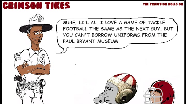 The Sunday Cartoon, Crimson Tikes: Maybe on a Lease Basis The Sunday Cartoon, Crimson Tikes: Maybe on a Lease Basis