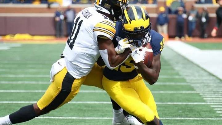 Mike Sainristil Staking Claim As One Of Michigan's Fastest, Most Upbeat Players