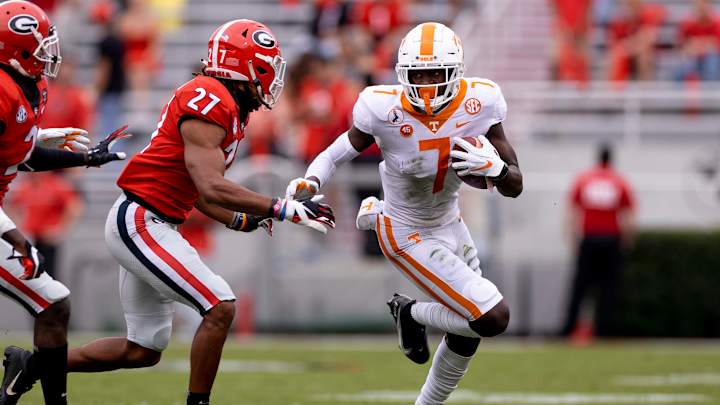 Vols Starting WR Announces Intentions to Enter Name in Transfer Portal
