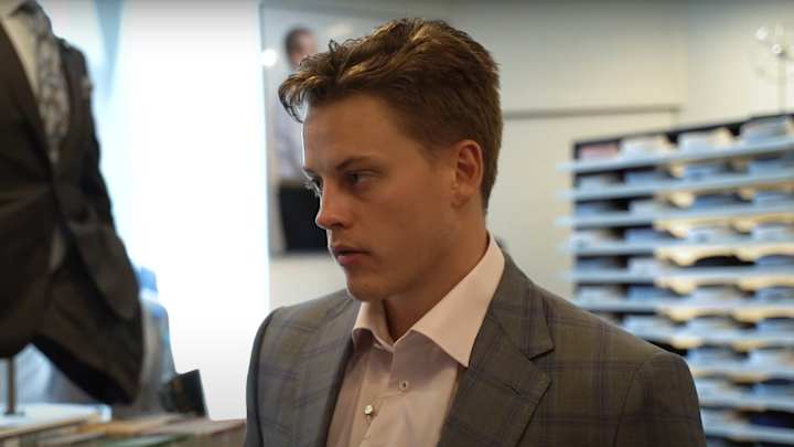 Watch: Pro Tennis Players Rate Joe Burrow's Style
