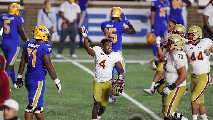 Boston College Slips By Pitt in 31-30 Overtime Thriller