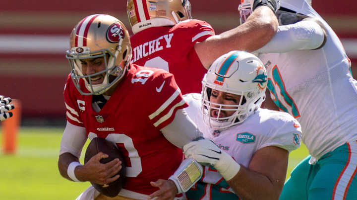 49ers Super Bowl Hopes Damper in 43-17 Loss to Dolphins