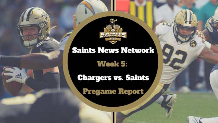Chargers vs. Saints: Pregame Report