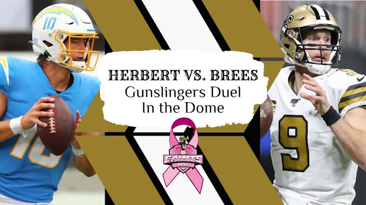 Herbert vs. Brees: Gunslingers Duel in the Dome