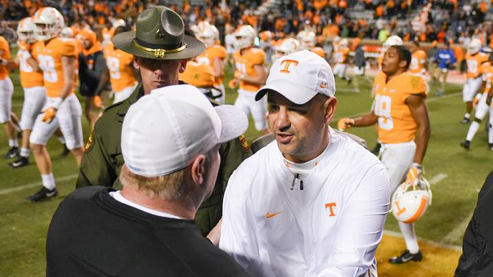Everything Jeremy Pruitt Said About Tennessee's Match-up Against Kentucky on Monday