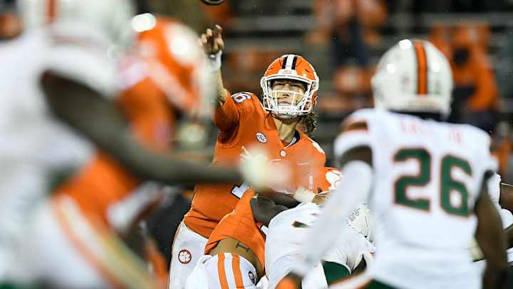 Heisman Race: Is Trevor Lawrence's Stiffest Competition in His Own Backfield? Heisman Race: Is Trevor Lawrence's Stiffest Competition in His Own Backfield?