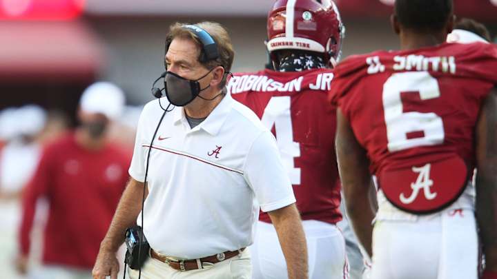Alabama Head Coach Nick Saban Tests Positive for COVID-19