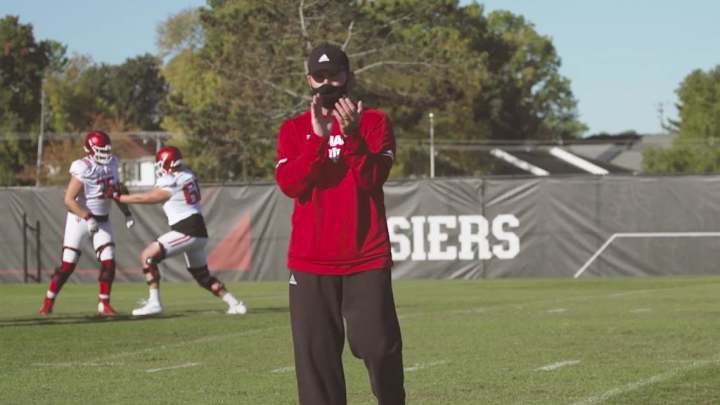 Indiana's Nick Sheridan Embraces Continuity During Disheveled Football Season Indiana's Nick Sheridan Embraces Continuity During Disheveled Football Season