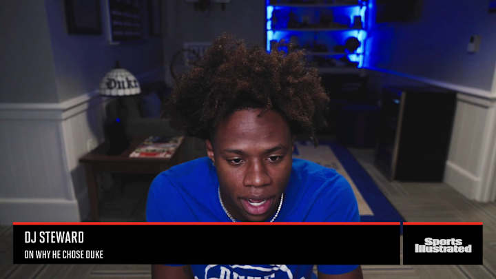 DJ Steward on Choosing Duke and How Coach K Is Using Him