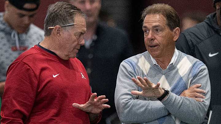 Bill Belichick Sends Well Wishes To Friend, Alabama Head Coach Nick Saban Bill Belichick Sends Well Wishes To Friend, Alabama Head Coach Nick Saban