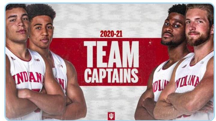 Hoosiers Name 4 Captains for 2020-21 Season
