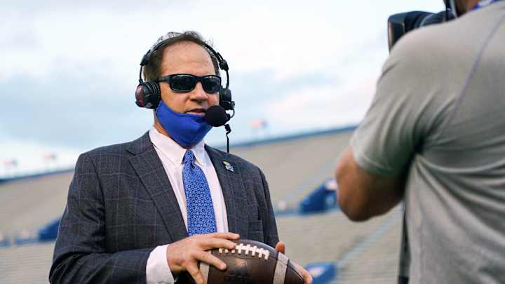 BREAKING: Kansas HC Les Miles Will Not Coach vs WVU