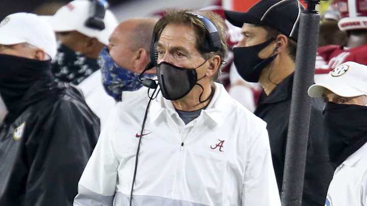 Nick Saban Adds to His Legacy With Victories Over No. 3 Georgia, His Former Assistant and COVID-19 in Same Week