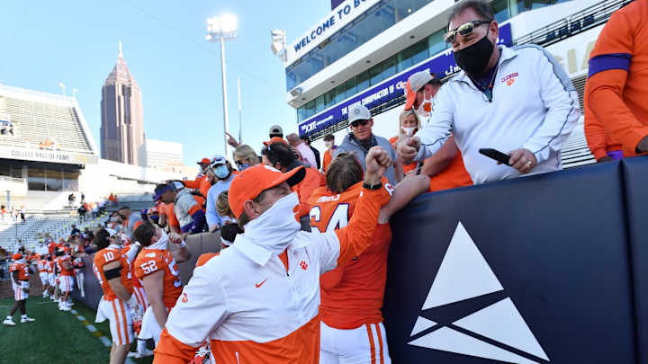 ESPN Reports No New COVID-19 Cases for Clemson Football