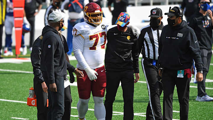 Commanders OL Saahdiq Charles Looking to Stay Healthy, Step Up in Contract Year