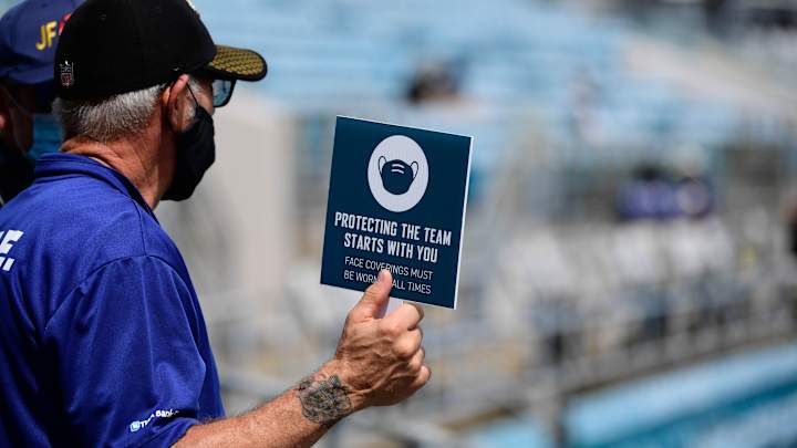 Jaguars to Operate Under NFL's "Intensive COVID-19 Protocols" Through Friday