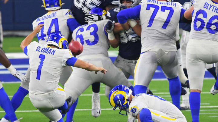 With kicker Samuel Sloman struggling, Rams should consider kicker auditions