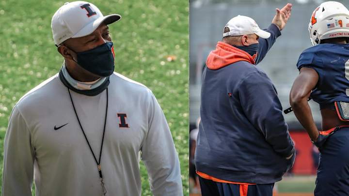 What is the Illinois COVID-19 Coaching Succession Plan? Lovie Smith Won't Discuss Details