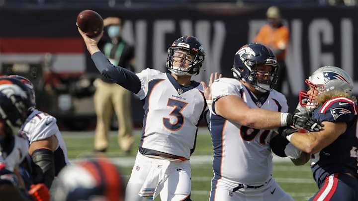 Drew Lock Becomes Youngest QB to Ever Win at Gillette Stadium