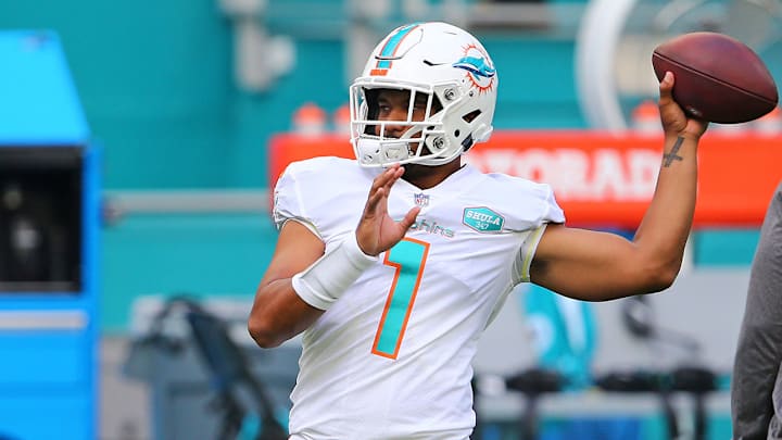 Dolphins QB Tua Tagovailoa Questionable vs. Jets With Thumb Injury