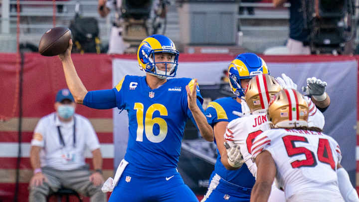 After first clunker of year, Rams QB Jared Goff looks to rebound vs. Bears