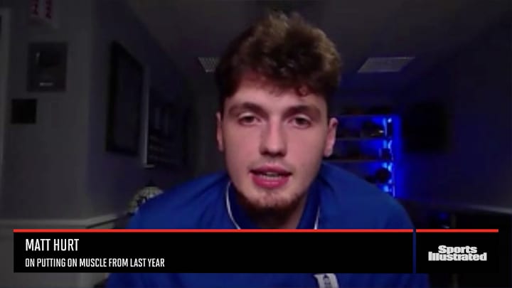 Twenty Pounds of Muscle Will Help Matt Hurt in the Paint Twenty Pounds of Muscle Will Help Matt Hurt in the Paint