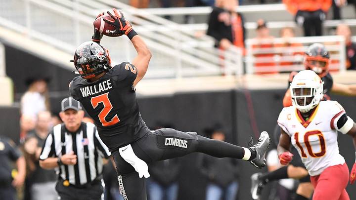 Tylan Wallace Is Looking To Be Just as Explosive Against Iowa State as He Was in 2019 Tylan Wallace Is Looking To Be Just as Explosive Against Iowa State as He Was in 2019
