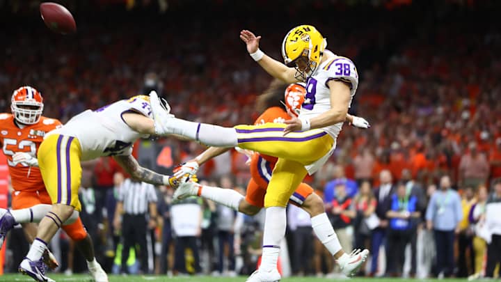 Could LSU Punter Zach Von Rosenberg Return in 2021 as a Sixth Year Senior?