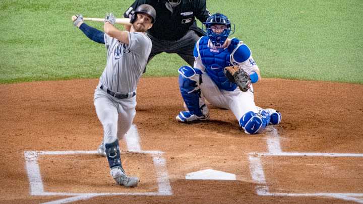 Brandon Lowe Catches Fire in Game 2 and Ignites Rays' Offense