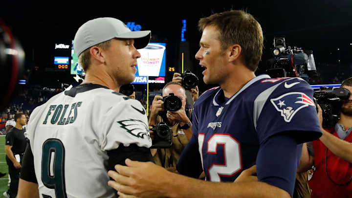 What Nick Foles Said About Tom Brady's Handshake Snub