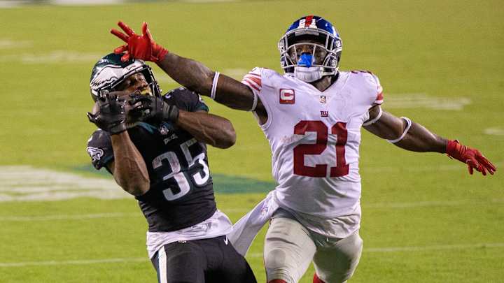 Boston Scott's Clutch TD Catch Lifts Eagles over the New York Giants, 22-21