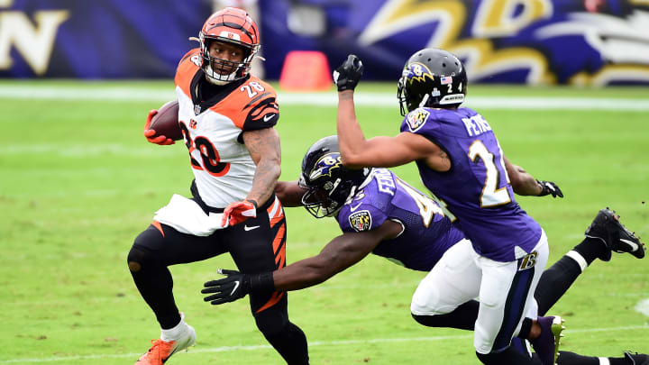 Bengals RB Joe Mixon (Foot) Ruled Out vs. Browns