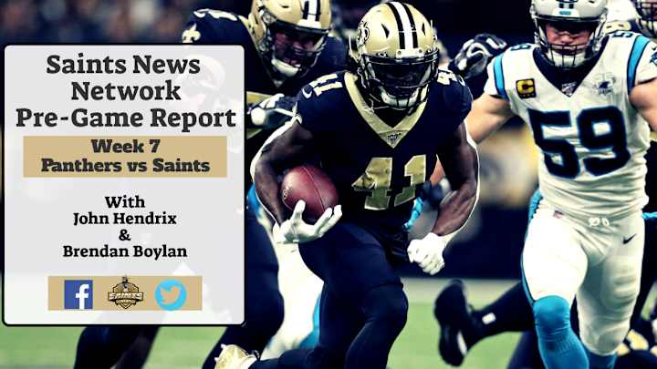 Panthers vs. Saints: Pregame Report