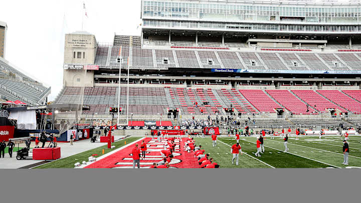 Ryan Day Talks Justin Fields, Haskell Garrett, Penn State Game