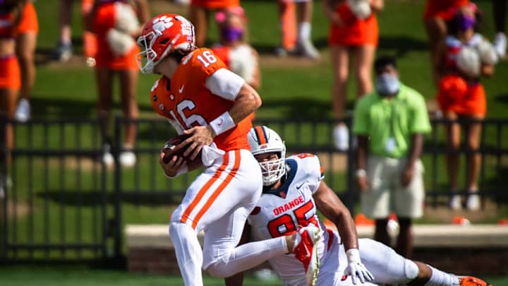 Trevor Lawrence Says Tigers Energy Wasn't Where It Needed to Be Trevor Lawrence Says Tigers Energy Wasn't Where It Needed to Be