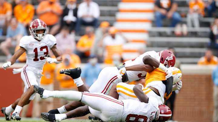 All Things Bama Podcast: Finding Jaylen Waddle's Replacement and What's the Ceiling for the Crimson Tide's Defense? All Things Bama Podcast: Finding Jaylen Waddle's Replacement and What's the Ceiling for the Crimson Tide's Defense?