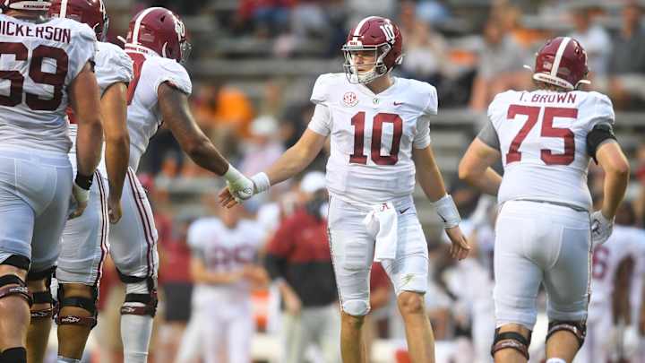 Mac Jones Showing Leadership Beyond His Years for Alabama Football