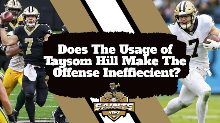 The Taysom Hill Effect: QB still Positively Impacts Saints Offense