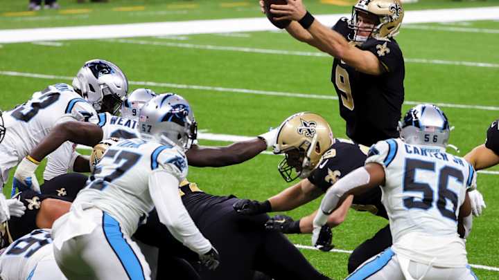 Saints Edge Panthers in Game of Inches Saints Edge Panthers in Game of Inches