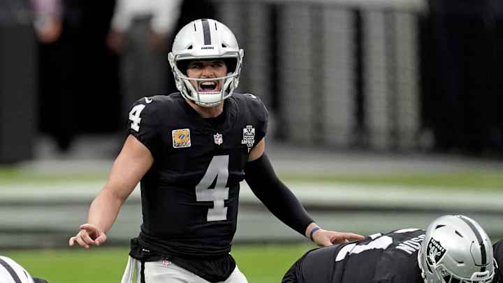 NFL Coach Jim Mora Jr. Talks Derek Carr, Las Vegas Raiders
