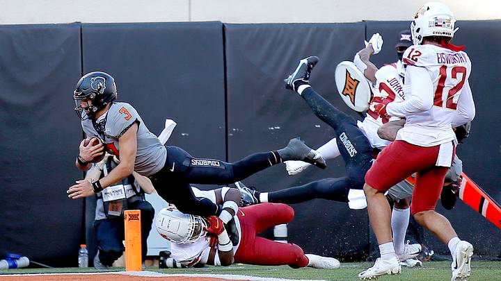 Holding Pattern: Game and TV Details for Oklahoma State at Kansas State To Be Announced This Weekend Holding Pattern: Game and TV Details for Oklahoma State at Kansas State To Be Announced This Weekend