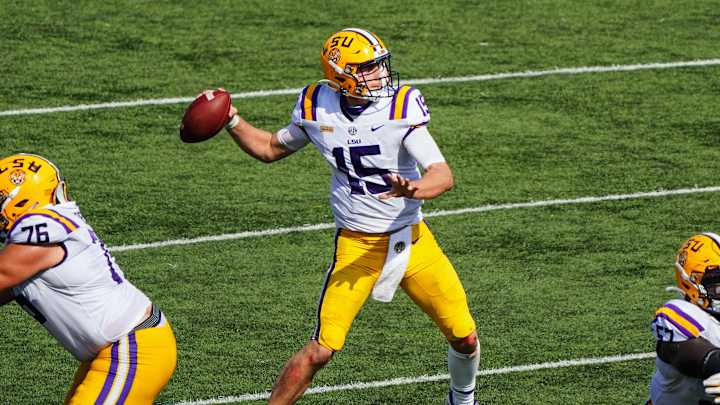 LSU Quarterback Myles Brennan to Practice Monday, Ed Orgeron Unsure if He’ll Play at Auburn LSU Quarterback Myles Brennan to Practice Monday, Ed Orgeron Unsure if He’ll Play at Auburn