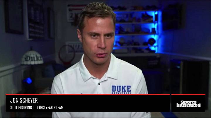 Jon Scheyer on Jalen Johnson and Duke's Post Play Jon Scheyer on Jalen Johnson and Duke's Post Play