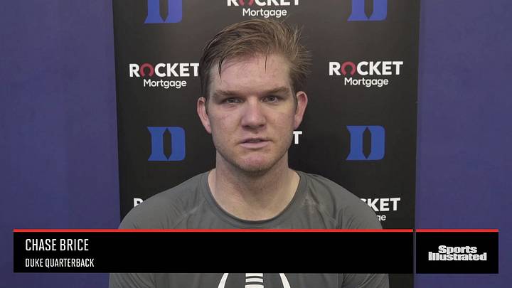 Duke's Chase Brice: We Needed a Break Big Time Duke's Chase Brice: We Needed a Break Big Time