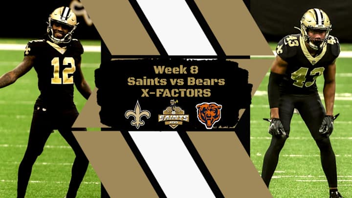 Saints X-Factors in Week 8