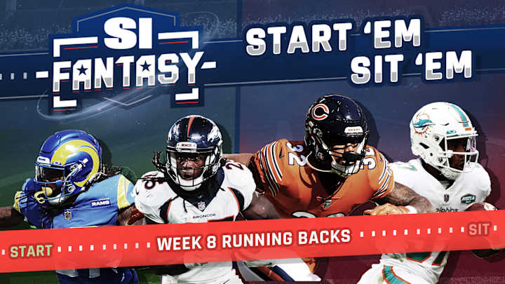Fantasy Football Start 'Em, Sit 'Em: Week 8 Running Backs - Sleepers, Fades, Matchups, DFS Bargains Fantasy Football Start 'Em, Sit 'Em: Week 8 Running Backs - Sleepers, Fades, Matchups, DFS Bargains